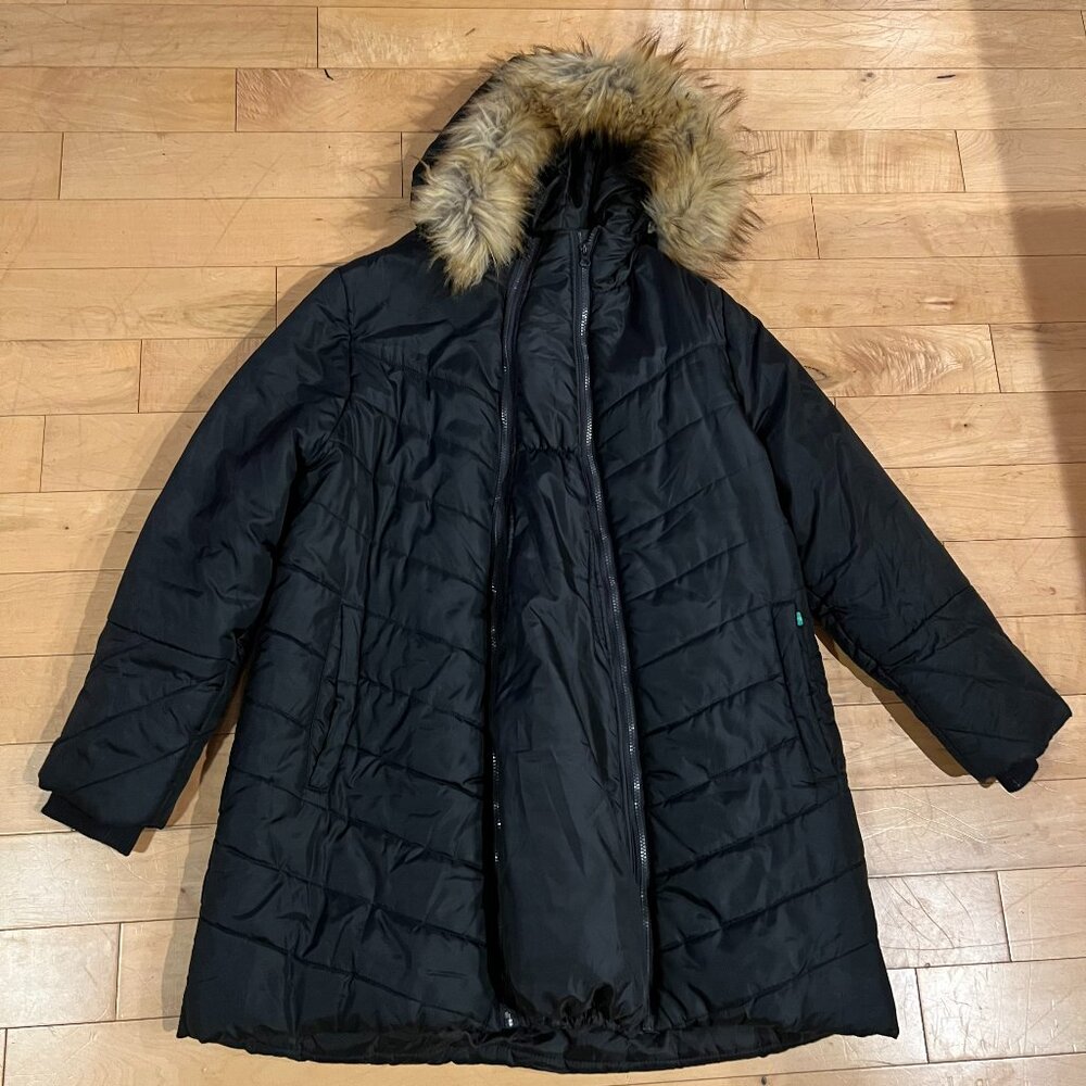 XL Maternity Winter Coat - removable panel, Modern Eternity